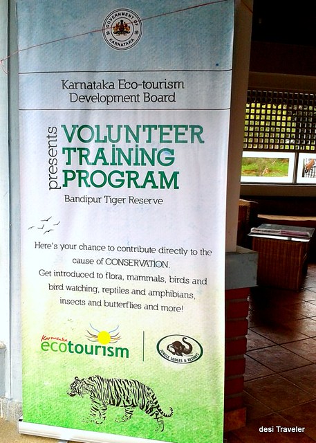 Eco volunteer training program Bandipur tiger reserve #leavemealone