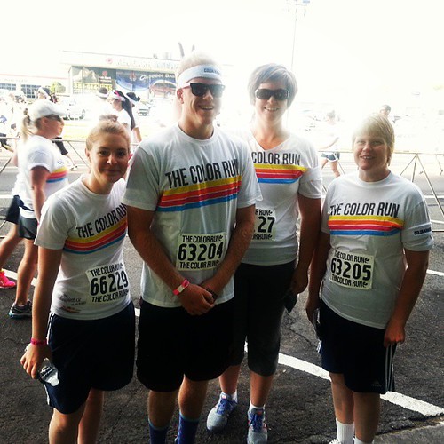 #thecolorrun @willie_petersen44 @redemj #andhaley