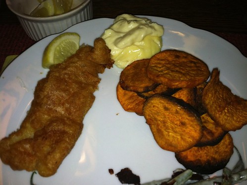 Fish and Chips with Malt Vinegar Mayo ping