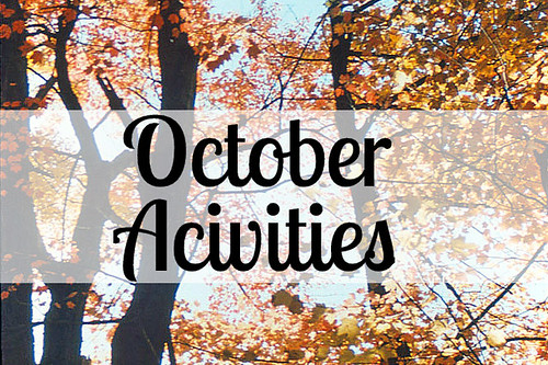 October Activities List