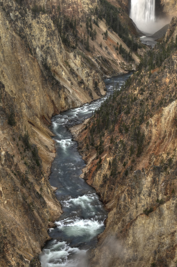 The Grand Canyon of the Yellowstone HDR
