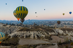 Turquie Cappadoce Vol en montgolfière Octobre 2013