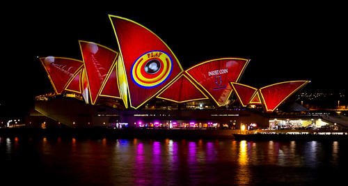 Sydney Opera House Vivid 2013 by Glen Adamson