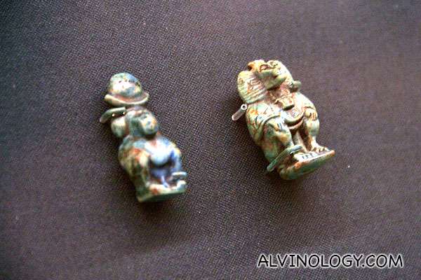 Miniature Egyptian figurines 