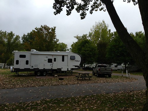 Camping at Dutch Treat, Zeeland, Michigan