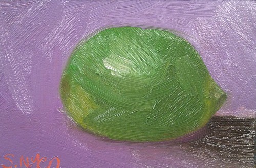 Still life with lime