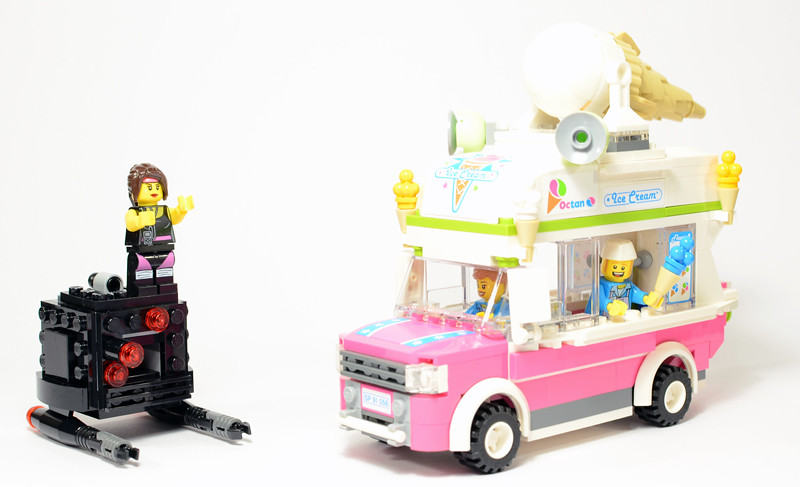 lego movie ice cream truck