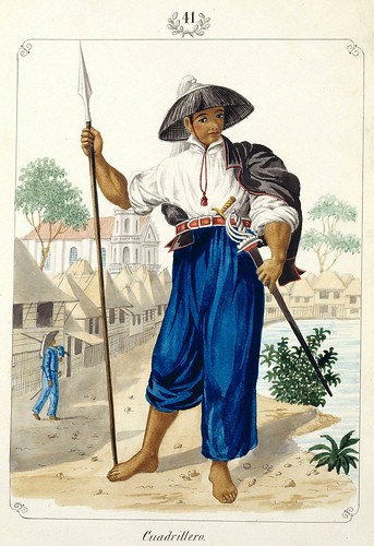 015-Cuadrillero-Vistas de las Yslas Filipinas y Trages…1847-J.H. Lozano- Biblioteca Digital Hispánica
