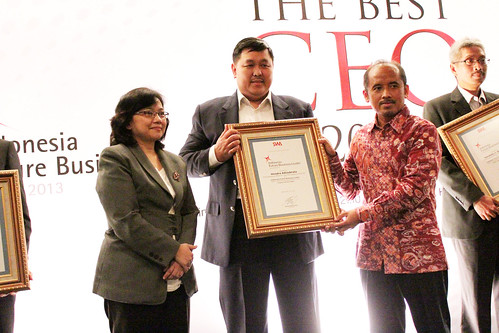 The Indonesia Future Business Leader 2013: Hendra Adisubrata.