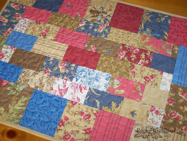 Scrappy Meadow Table Runner Quilt