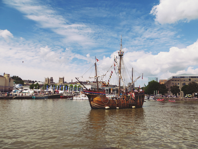 Bristol pirate ship