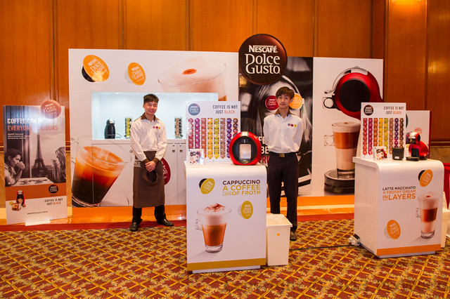 Nescafe Dolce Gusto and Milano Stand