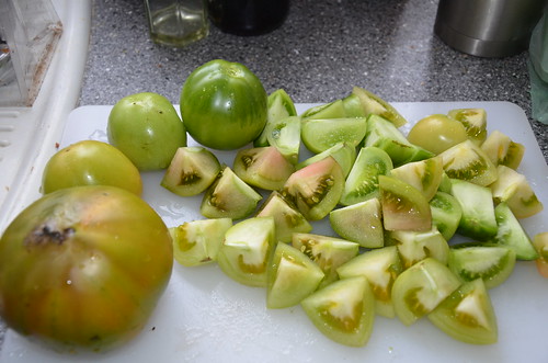 green tomatoes Sept 13