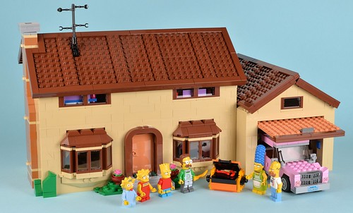 Lærerens dag Hør efter udelukkende Review: 71006 The Simpsons House, final part | Brickset: LEGO set guide and  database