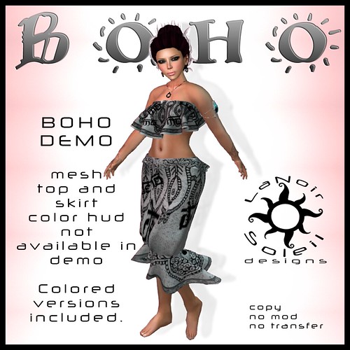 BOHO Outfit Demo Marketplace Ad
