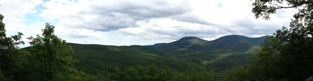 View south from Burnt Knob