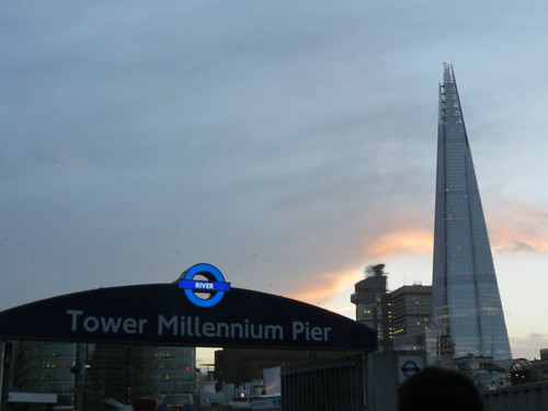The Shard from Tower Pier