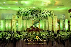 Reception Decorations in Anthoniyar Mahal Pondicherry