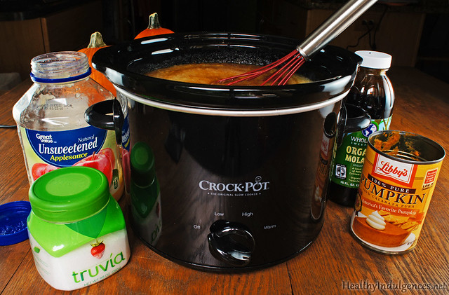 Ingredients for Sugar-Free Crock Pot Apple Butter