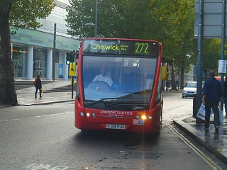 London United OV53 on Route 272 (edited from original), 2011