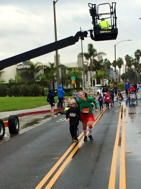 Santa Monica-Venice Christmas Run-Kid's Run 2013
