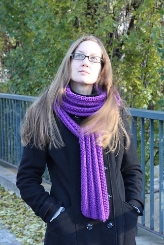 Sinfull ribbed scarf #2