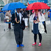 Blue Umbrella Cosplay
