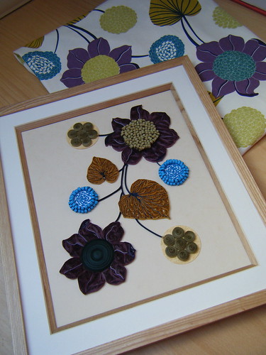 Quilled picture for Enid by Philippa Reid