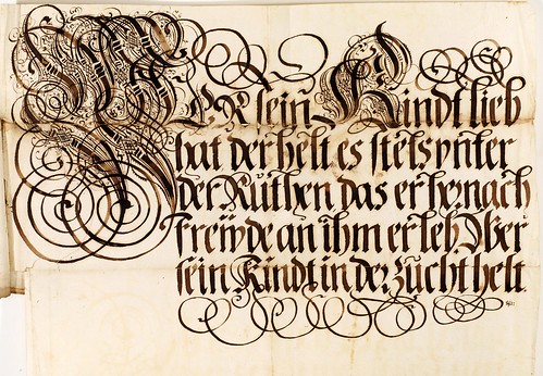 008-Kalligraphische Schriftvorlagen- 1626-1634- Johann Hering- Staatsbibliothek Bamberg