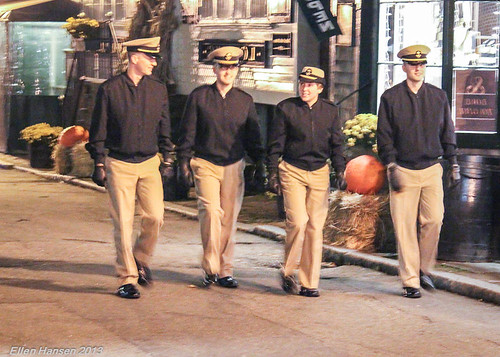 Night out on the town, Navy Cadets visit Newport,RI by Genny164