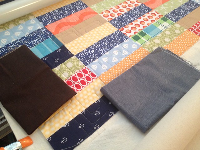 The making of the Spinnaker Quilt