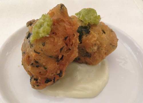 Seaweed & Tofu Beignets with Lime Mayonnaise Carrie