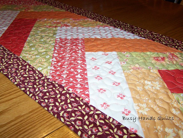 Tapestry Herringbone Table Runner