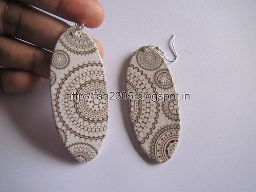 Handmade Jewelry - Card Paper Earrings  (Album 3) (24) by fah2305
