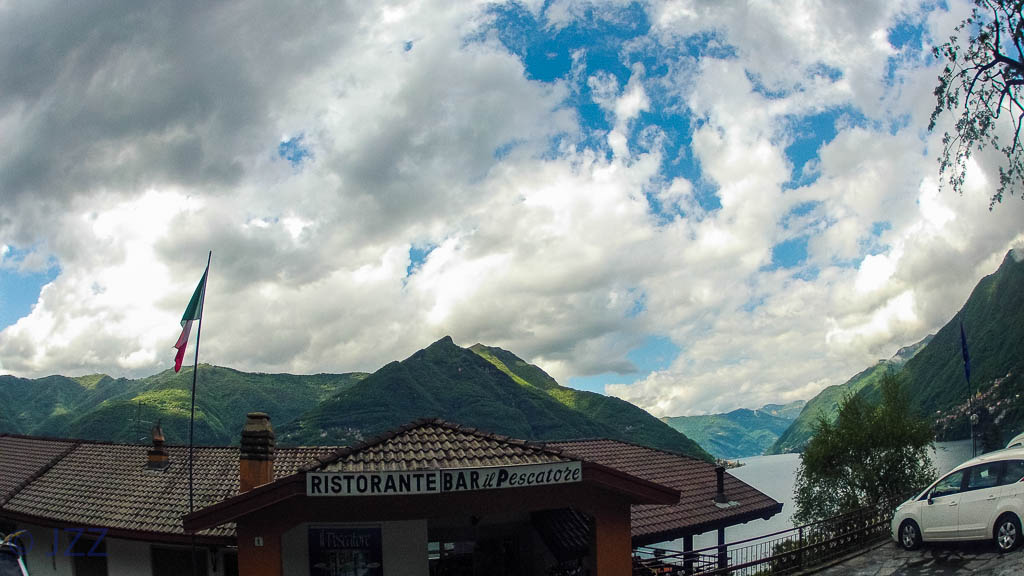 The ristorante offers the best view of Lake Como