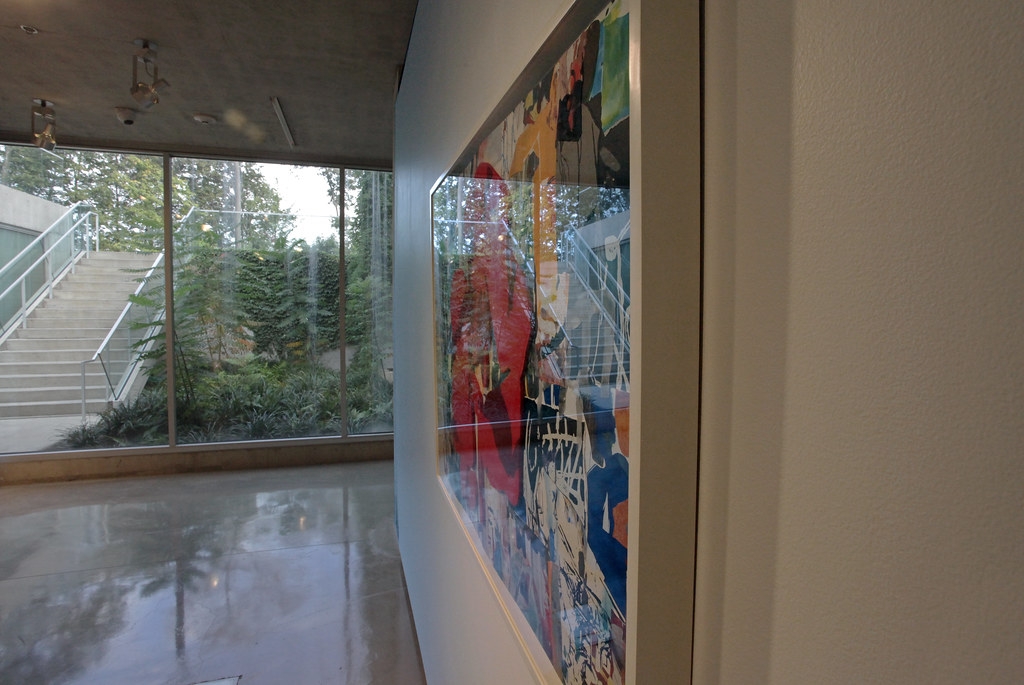 A view of the Bibliowicz Family Gallery in Milstein Hall.