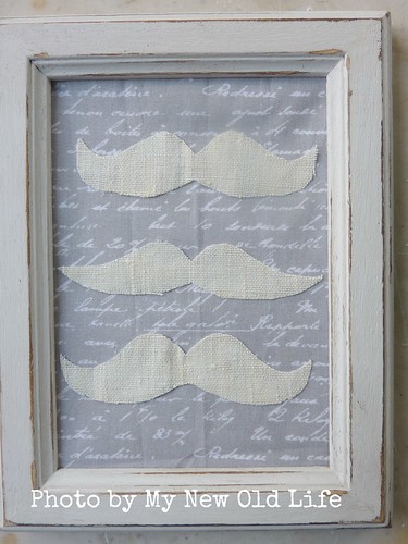 Quadretto handmade mustache