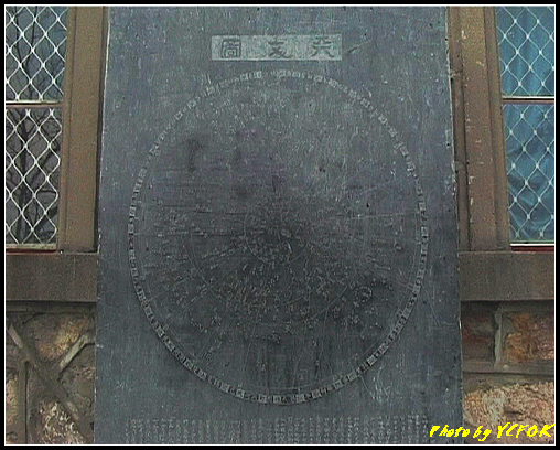 南京 紫金山索道 - 046 (紫金山天文台舊址 古天文儀器展品 天文圖)