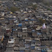 Landing in Bombay... over the slums