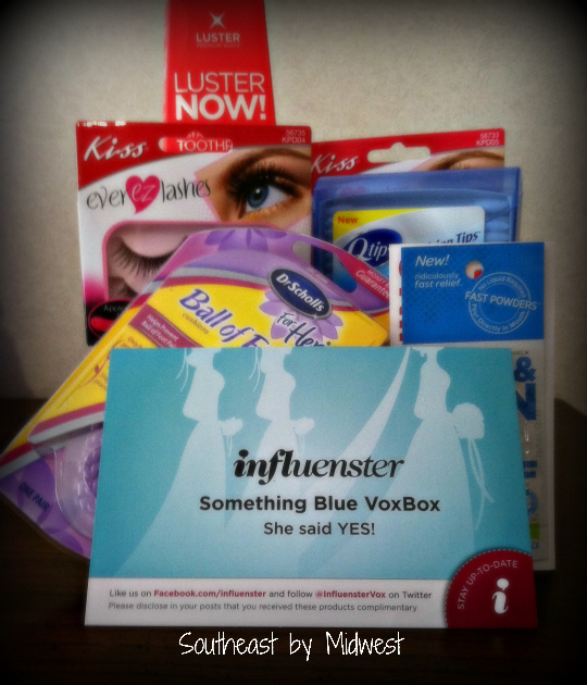 Influenster Something Blue VoxBox on Southeast by Midwest