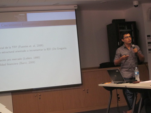 Dr. Dusan Paredes (Universidad Catolica del Norte, Chile) at CIDE Region Centro