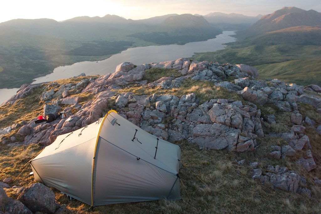 Camped above Loch Etive