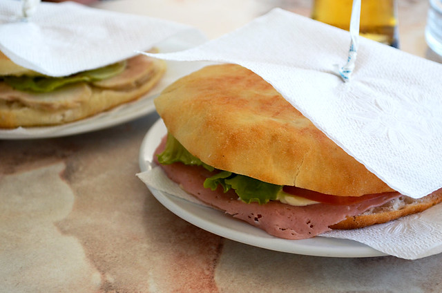 Sandwich in Croatia
