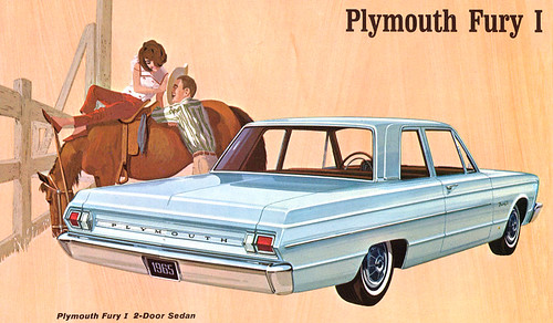 1965 Plymouth Fury sedan by Rickster G
