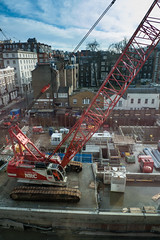 Big Crane at the Crossrail site