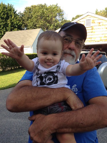 Grandpa with Elliott