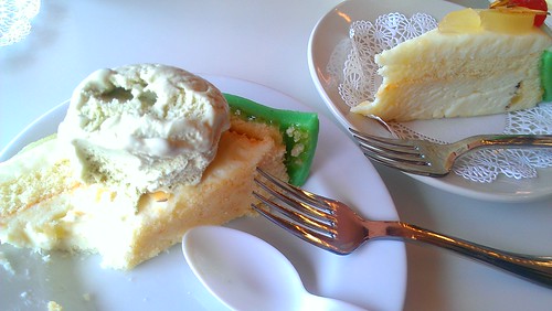 Cassata with gelato