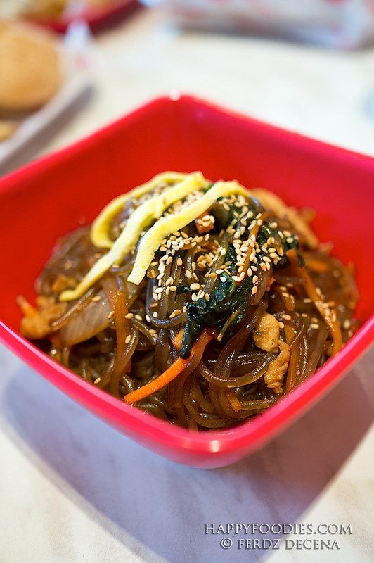 Korean noodle Chapchae