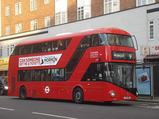 London United LT91 (LTZ1091) on Route 9, Hammersmith