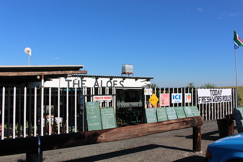 The Aloes - shop selling wide range of meats seemingly in the middle of nowhere
